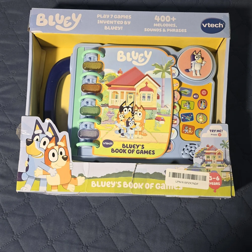 VTech Bluey Interactive Learning Book - Multicolor - Picture 4 of 5